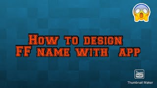 How to design FF name with a app. #tahmidgaming screenshot 5