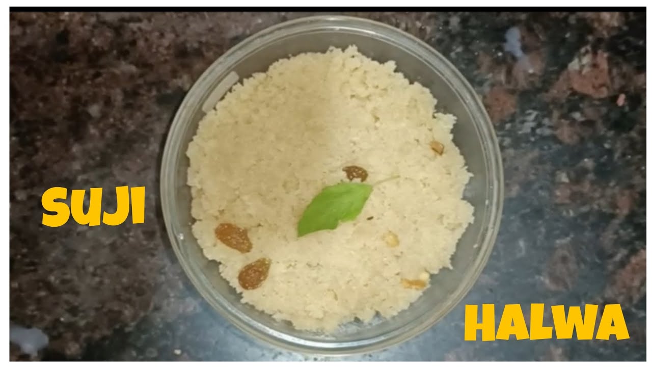 Suji Halwa | Rawa Sheera Recipe - YouTube