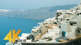 4K Santorini, Greece - Around the World - Urban Life Documentary Film