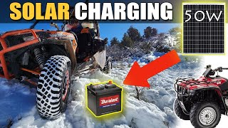 Can A 50W Solar Panel Charge A Dead Car Battery?