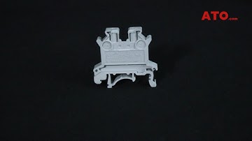 32A DIN Rail Terminal Block 800V