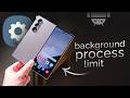 What is Background Process Limit in Android (explained)