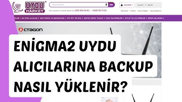 Enigma2 Tabanlı Uydu Alıcılarına Nasıl Backup Yüklenir?