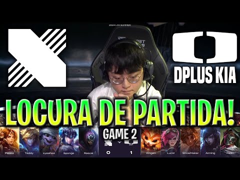 LOCURA DE PARTIDA EN LA LCK! *SON MUY BUENOS* | DRX vs DK Game 2 Completo LCK SUMMER 2024 EN ESPAÑOL