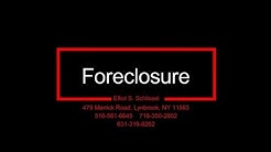 Reverse Mortgage Foreclosures 