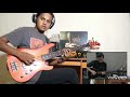 Bassguitarcover                                       walk with me in hell  cover by adnan younus