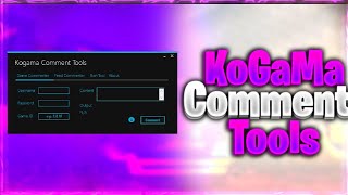 KOGAMA CHEAT | Kogama Comment Tools V1