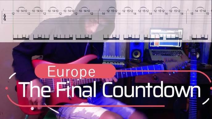 Sylvya Boschiero: EUROPE-The Final Countdown and Superstitious Guitar Solo Cover