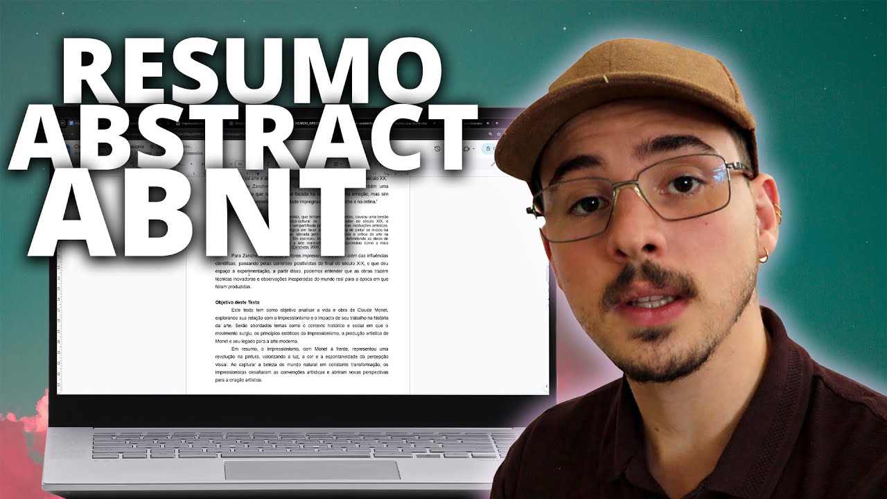 Como Fazer Resumo e Abstract ABNT Passo a Passo - YouTube