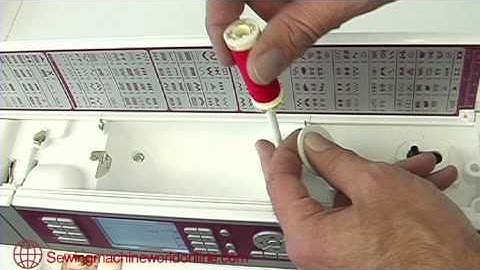 Threading a Pfaff Sewing Machine .mov