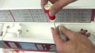 Threading a Pfaff Sewing Machine .mov