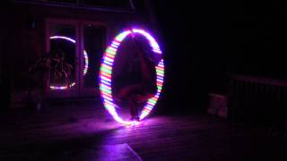 LED Cyr Wheel v2 - Initial test