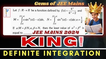 Definite Integration Done RIGHT 💡 | JEE Main 2024 PYQ | Gems of JEE Mains