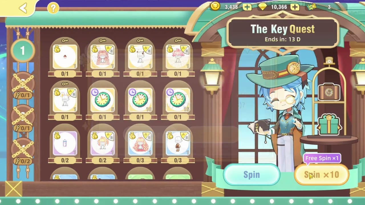 Playville | COMPLETE KEY QUEST GUIDE  + New Top Up/ Standard Gacha