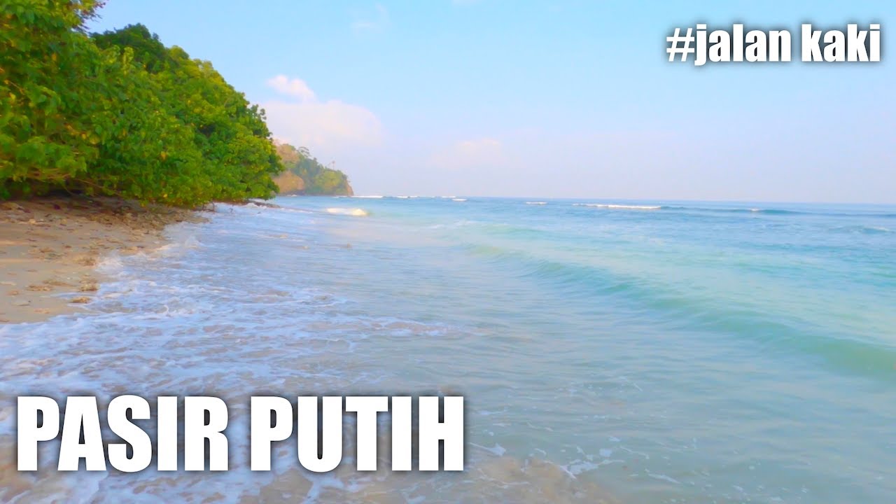 Pasir Putih Pangandaran lewat jalan kaki