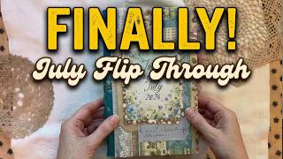 Did I Actually Finish Junk Journal July Final Flip Through & Giveaway