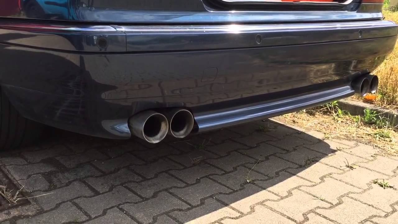 Toutoune ´s BMW E38 Loud exhaust YouTube