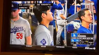 大谷翔平さん！50-50 大偉業達成！　　こちらのテレビも翔平さん一色
