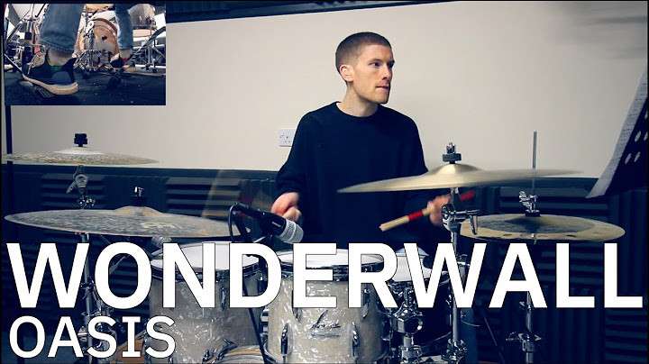 Wonderwall Drum Cover version - Drum Cover performance video thumbnail