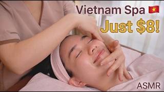 All This for Just $8! 😳 Korean-Style Facial & Massage in Vietnam