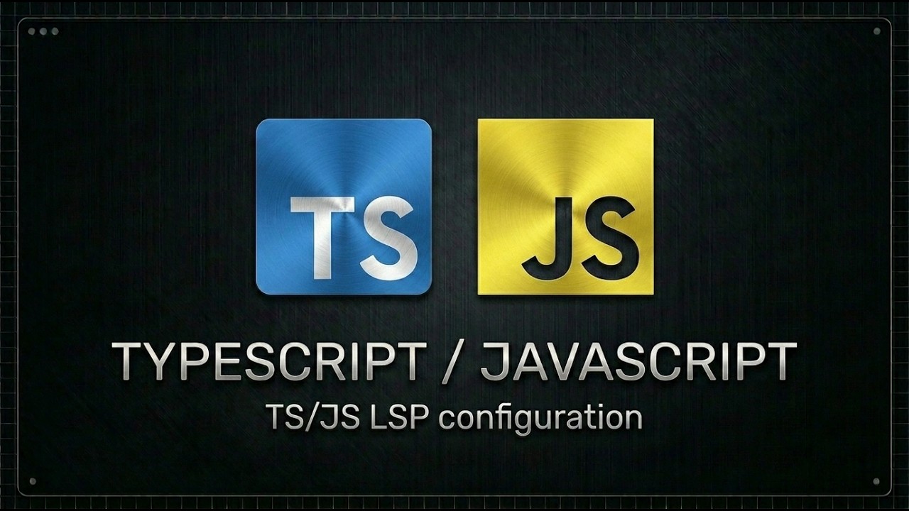 Zed editor | Configuración LSP para Typescript/JavaScript - YouTube