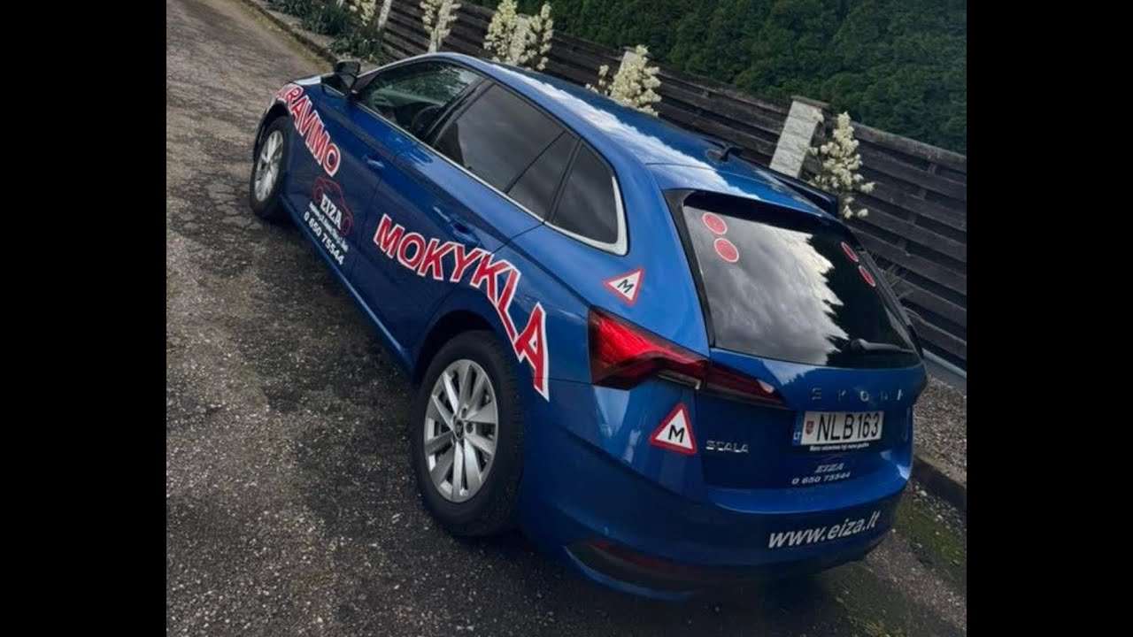 Regitra maršrutu Klaipėdoje su mokiniu Andriu 👍 Vienas iš sunkesnių maršrutų ☺️