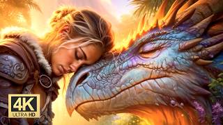 Where The Dragons Fly | Fairies Elves Dragons | Fantasy | AI Music Video