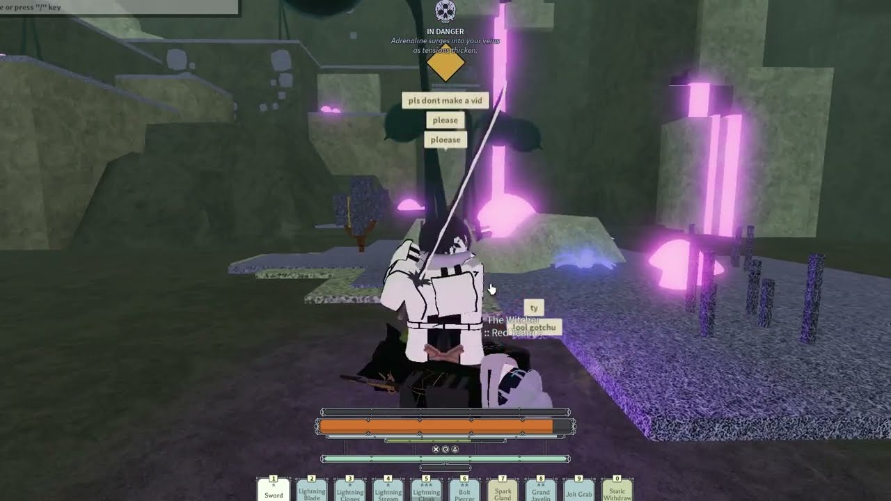 1v1ing YpcNate (The Witcher) | Deepwoken