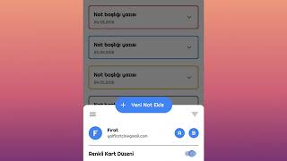 Not Al! - Material Design Note App [Prototype]