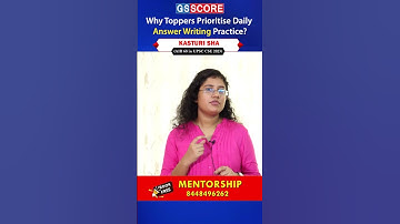 Understand The Power of Daily Answer Writing for UPSC Mains. #upscmains #answerwriting #gsscore
