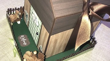 Home Again Explosion Box Abum Tutorial