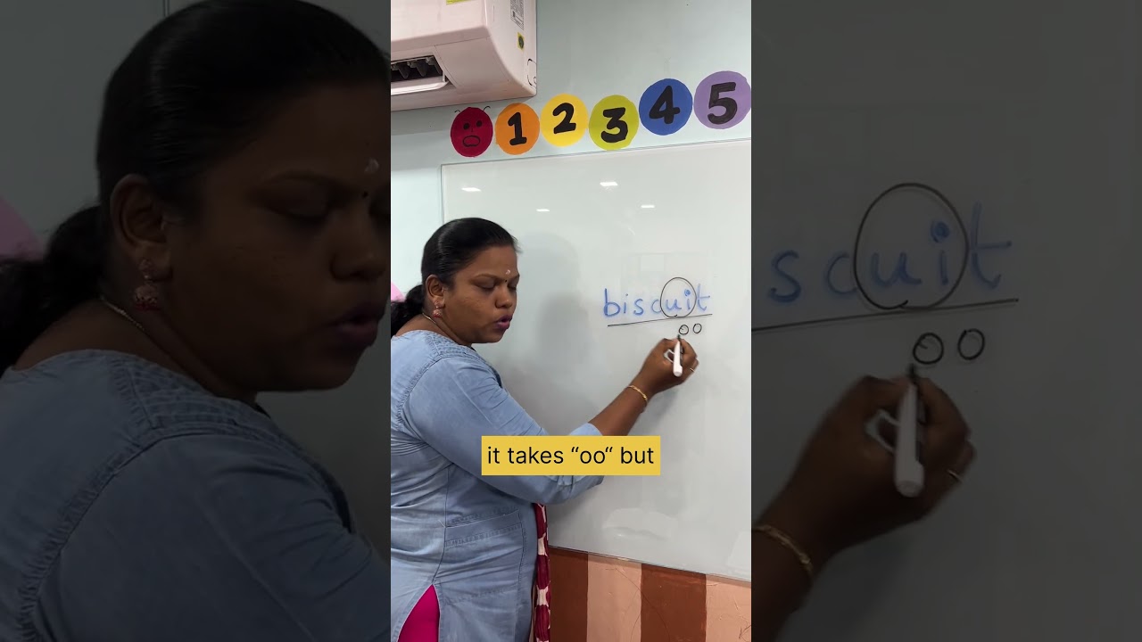 Learn how to pronounce 'ui' words like biscuit  