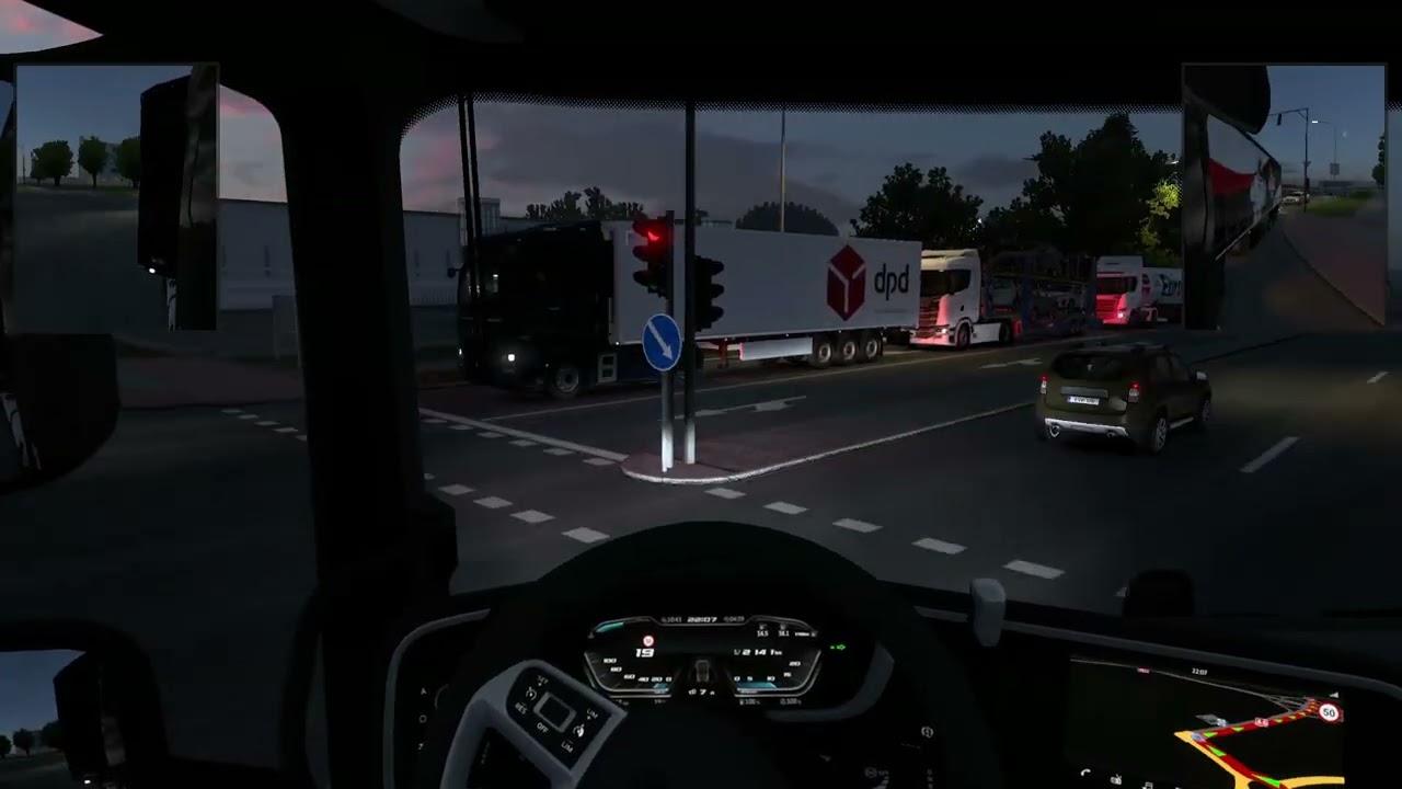 Eurotruck Simulator 2 -3- ...and finally I arrived in Riga...