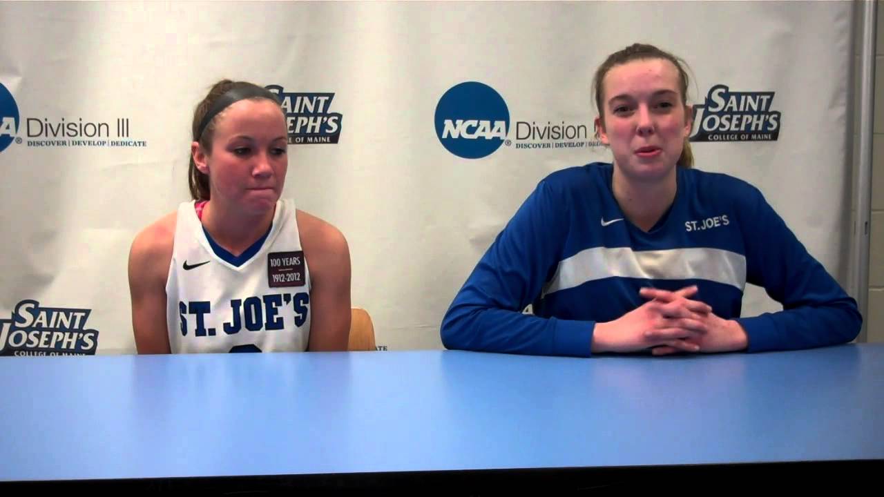 GNAC Tournament post game with Dufour & Young