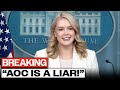 "Karoline Leavitt Just DESTROYED AOC With One Simple Question On Live TV"