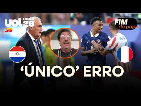 PARAGUAI TEM QUE SER ELOGIADO POR ISSO! CASÃO APONTA ACERTO E 'ÚNICO' ERRO NA ELIMINAÇÃO PARA FRANÇA