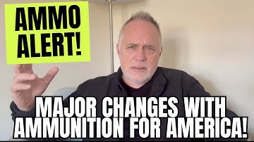 AMMO ALERT! Major Changes For Ammunition In America!