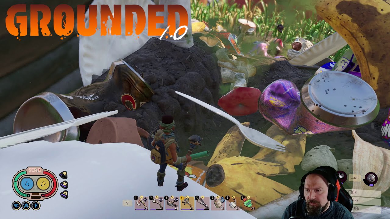 Grounded V1.0 🐞 |43| Schwarzen Ameisenbau looten und ab in die Mülltonne! Gameplay Deutsch