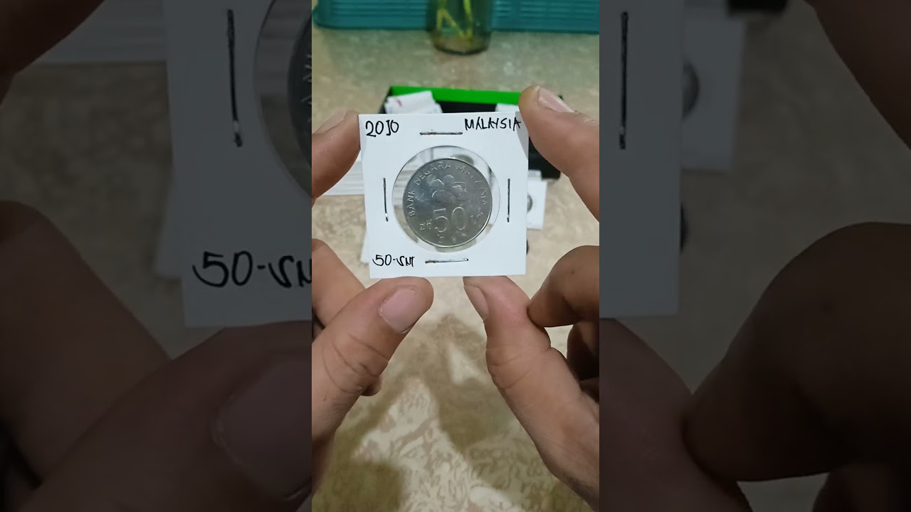 Malaysia coins (50-sentimo (agong)years 2010 price update vlog(291978)