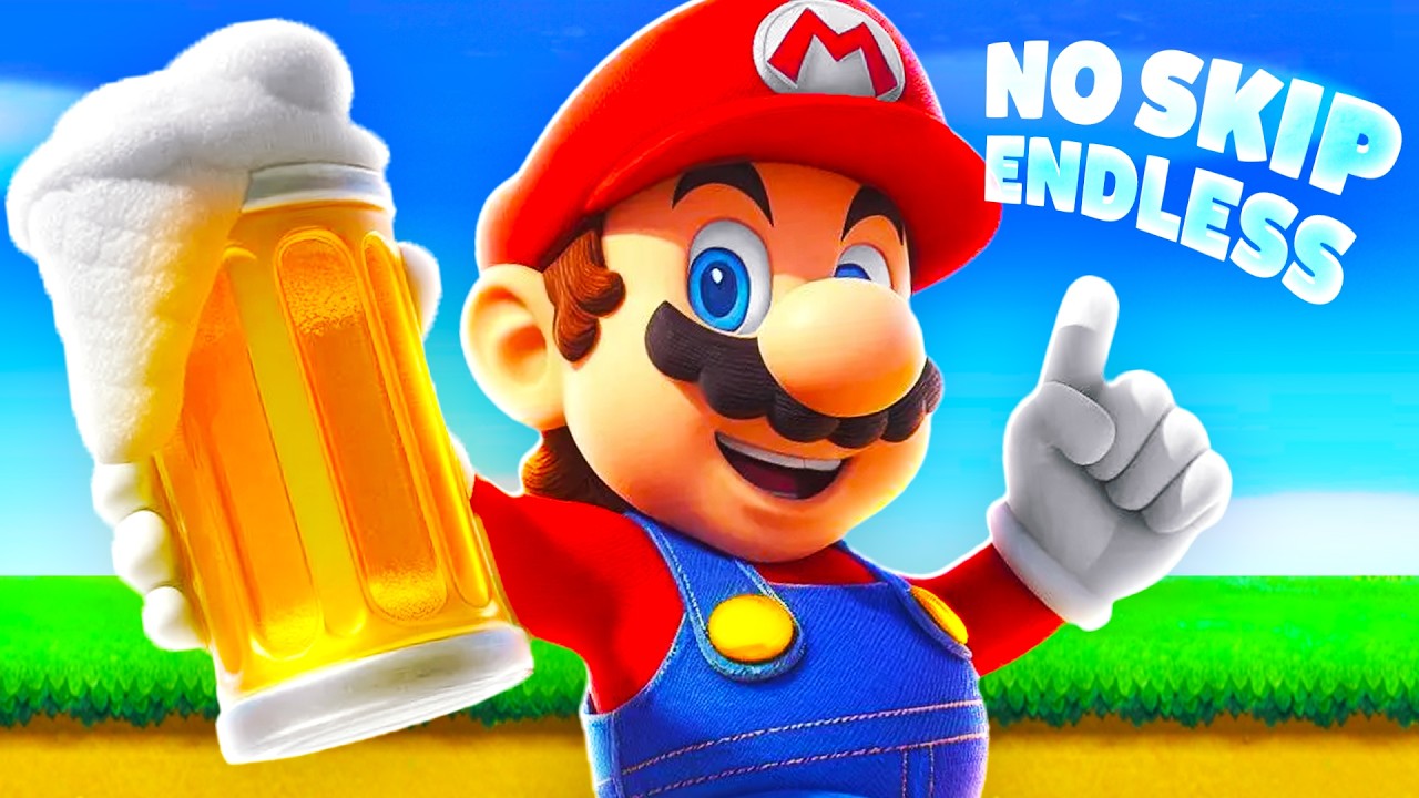 Wie viele Mario Maker Level schaffe ich BETRUNKEN?