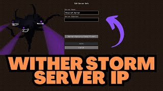 Minecraft Wither Storm Server IP Address