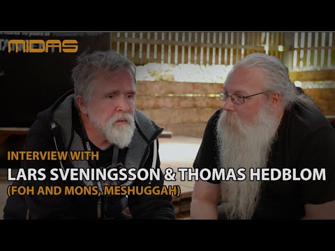 #HD96OnTour - Interview with Thomas Hedblom (FOH) & Lars Sveningsson (Mons) for Meshuggah