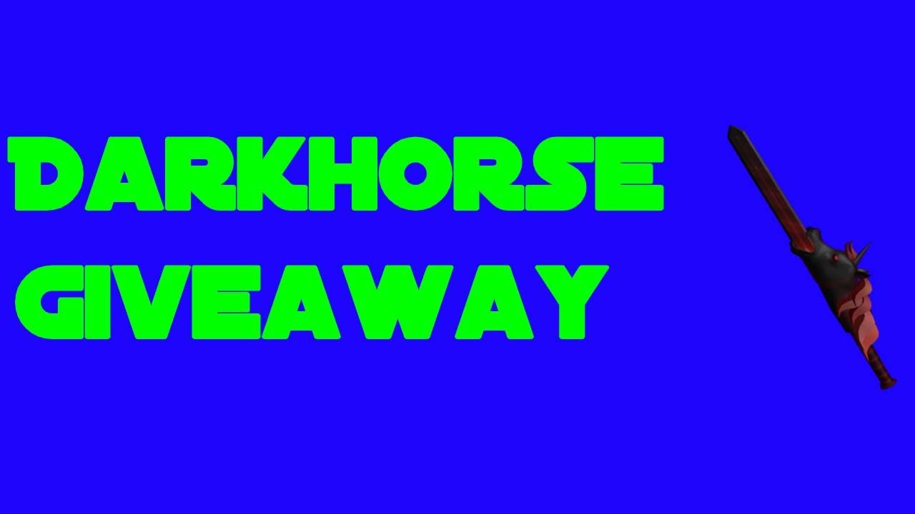 ROBLOX ASSASSIN DARKHORSE GIVEAWAY!