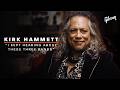 The bands that inspired Kirk Hammett to play the guitar