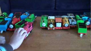 Introducing my collection of battery-powered Thomas trains