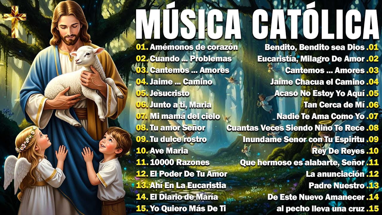 LA CANCIÓN CATÓLICA MÁS HERMOSA DEL MUNDO 🍀 ALABANZAS CATÓLICAS PARA LIBERAR TU MENTE Y EL CORAZÓN