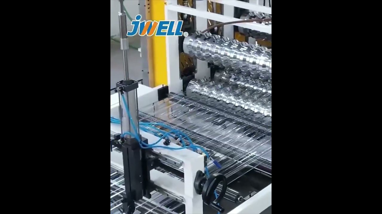 PC corrugated sheet extrusion machine