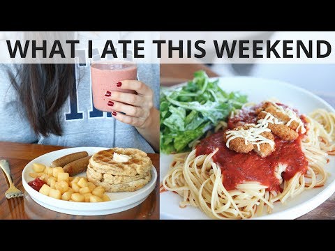 WHAT I ATE THIS WEEKEND (delicious AF vegan recipes)