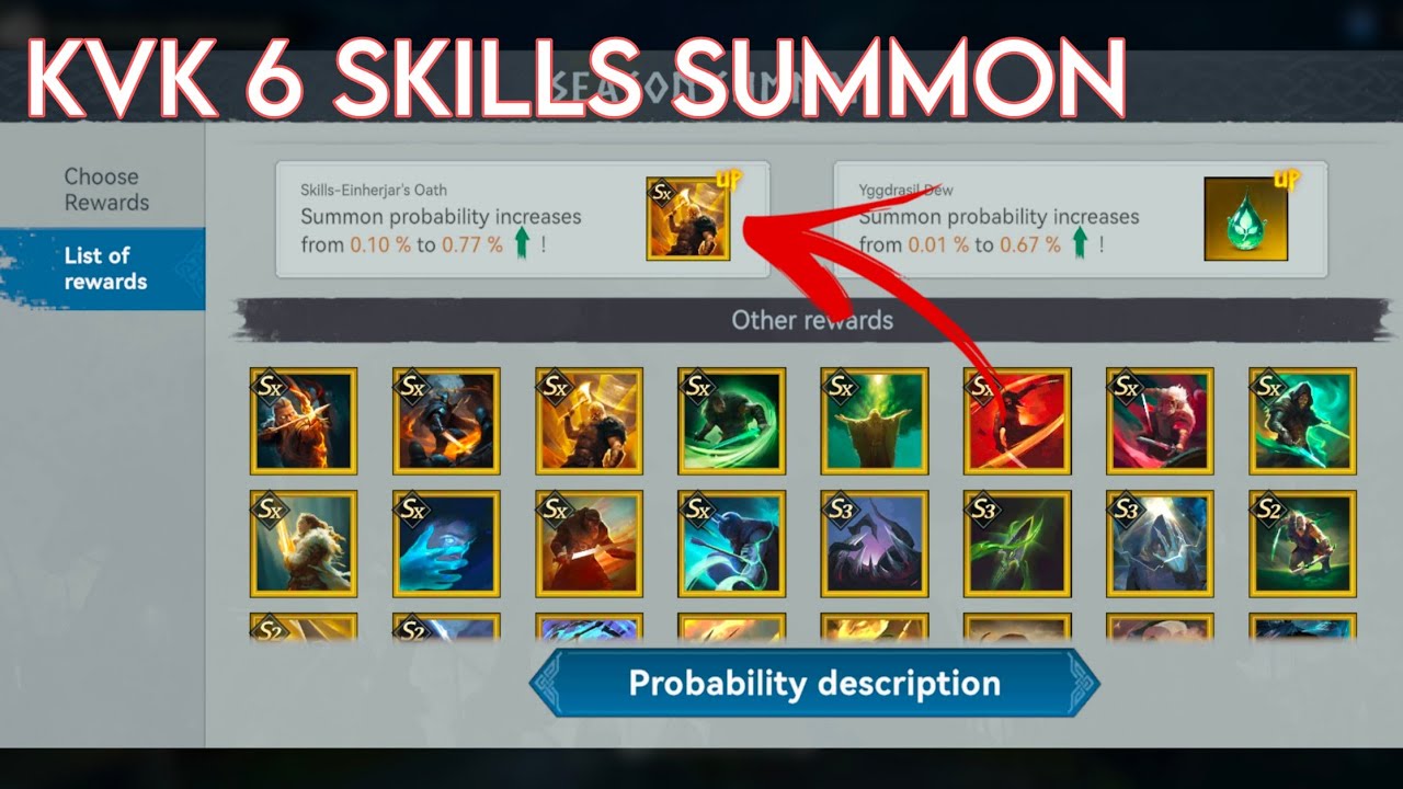 Viking rise #70 kvk 6 skills summoning is bar igg ne lut liya skill summoning me 