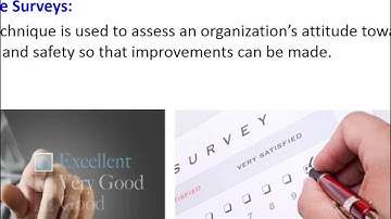 NEBOSH Question - Active monitoring techniques